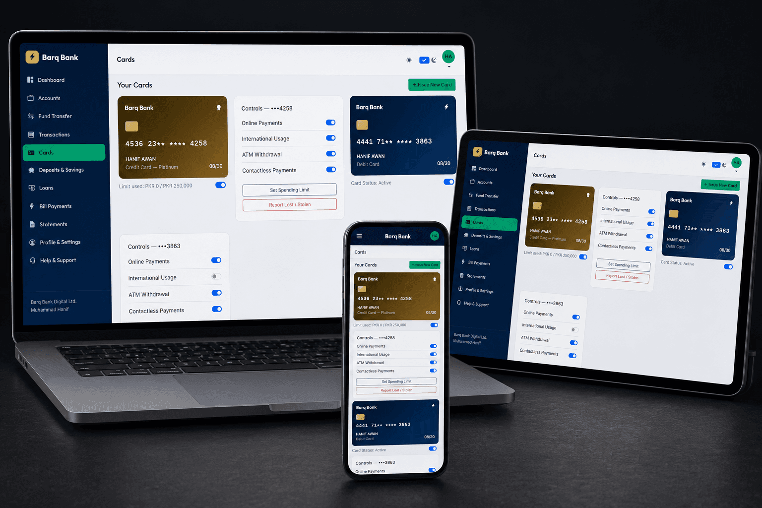 Full-Stack Digital Banking Web App