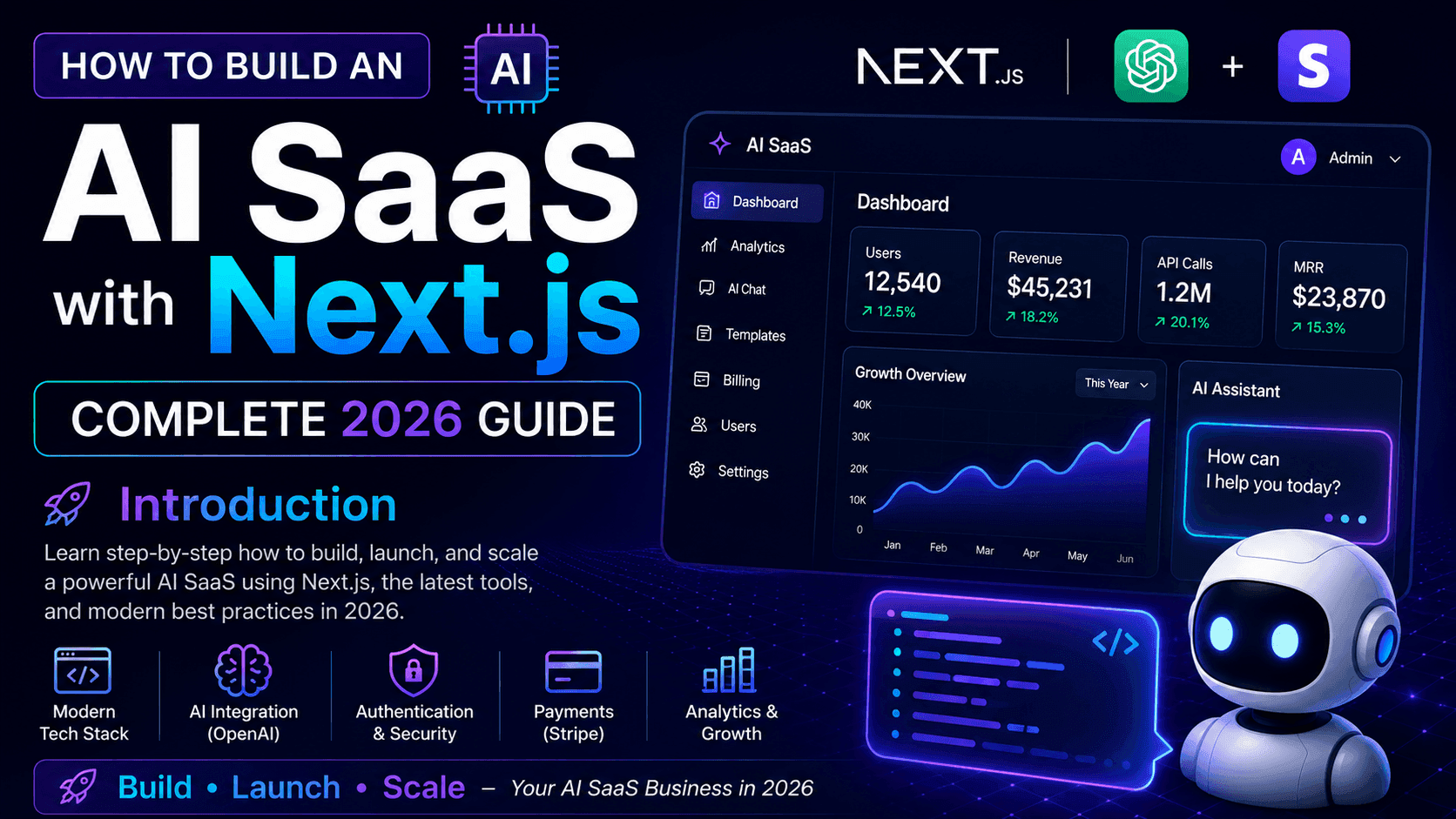 How to Build an AI SaaS with Next.js: Complete 2026 Guide