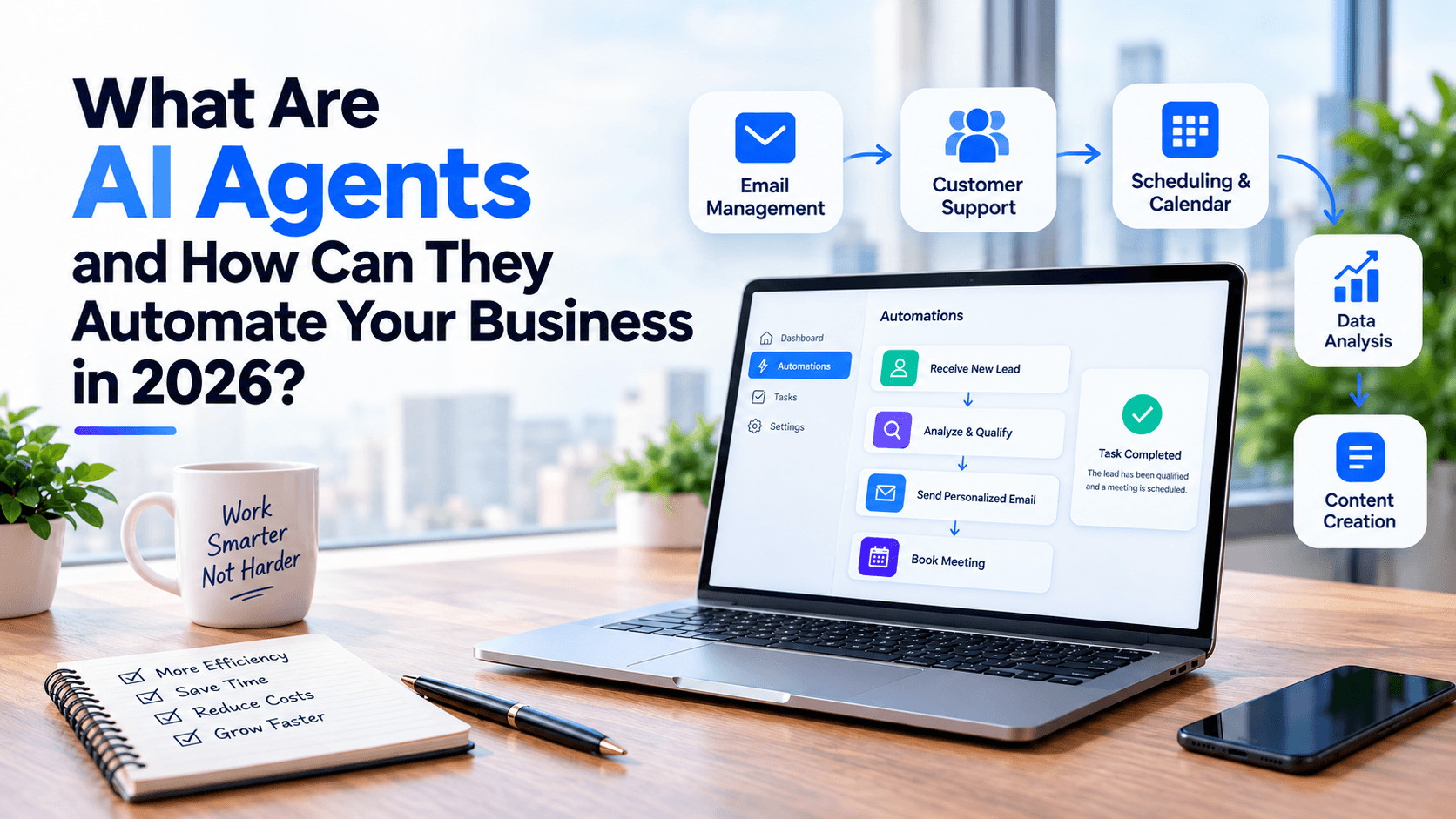 What Are AI Agents and How Can They Automate Your Business in 2026?