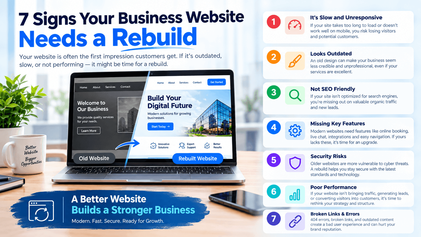 7 Signs Your Business Website Needs a Rebuild