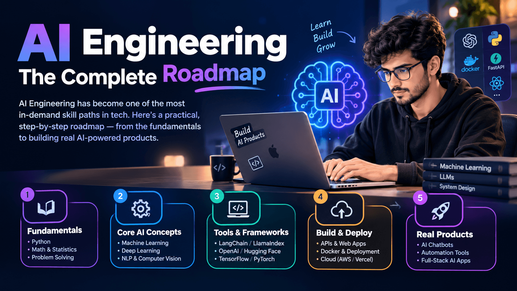 The Best Roadmap for AI Engineering in 2026